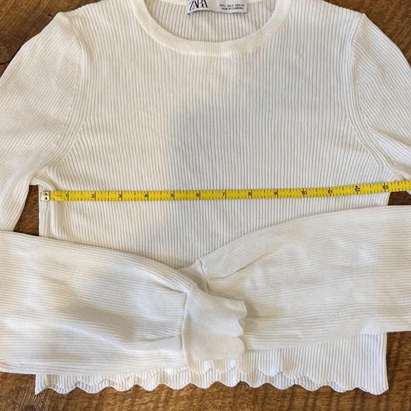 ZARA Crop Sweater size small - Picture 4 of 8